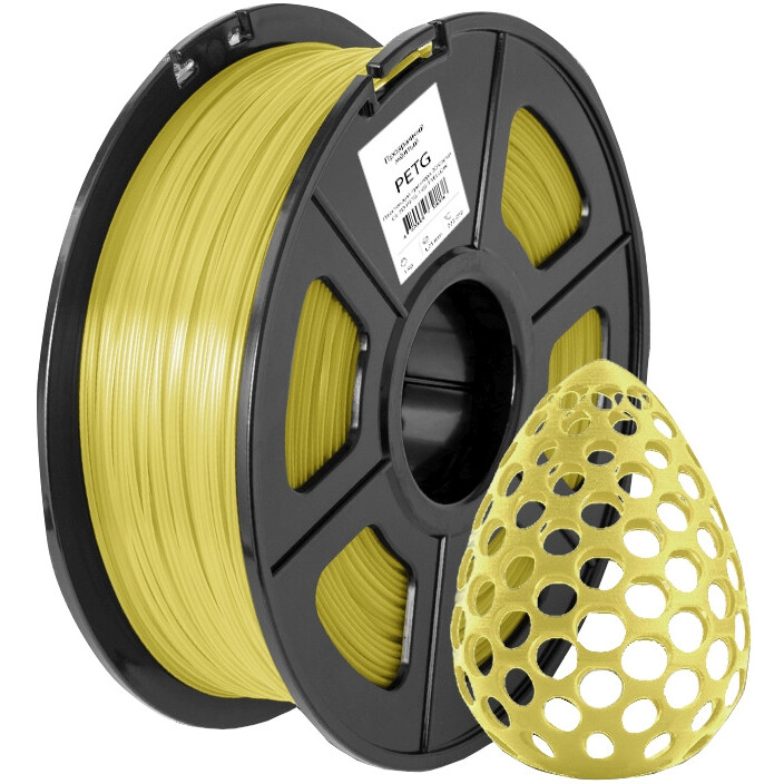 Пластик для 3D принтера Cactus CS-3D-PETG-1KG-T-YELLOW