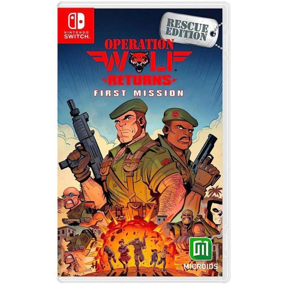 Игра Operation Wolf Returns First Mission Limited для Nintendo Switch