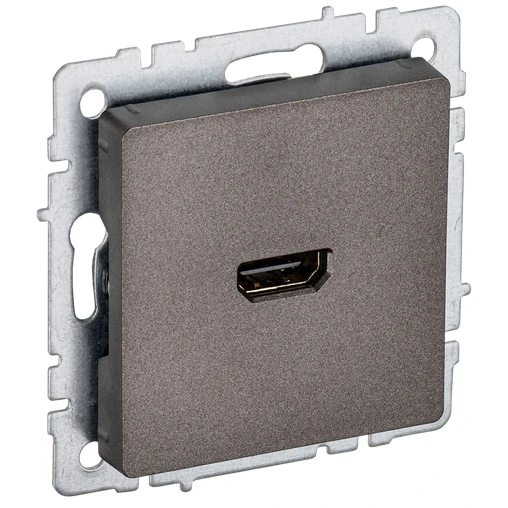 Розетка HDMI IEK BRITE BR-H10-K45