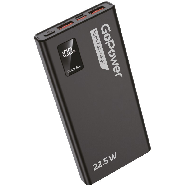 Внешний аккумулятор GoPower PB03-10 Black