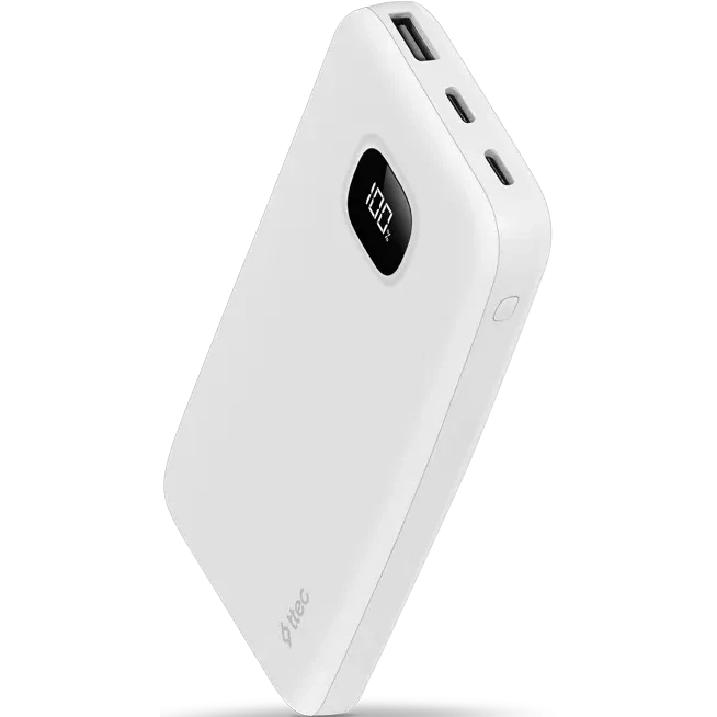 Внешний аккумулятор ttec ChargeUp Pro LCD 10.000 White - 2BB209B - фото 2