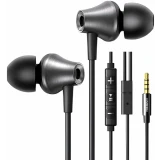 Гарнитура UGREEN In-Ear Earphones 3.5mm Black (EP105) (35753)
