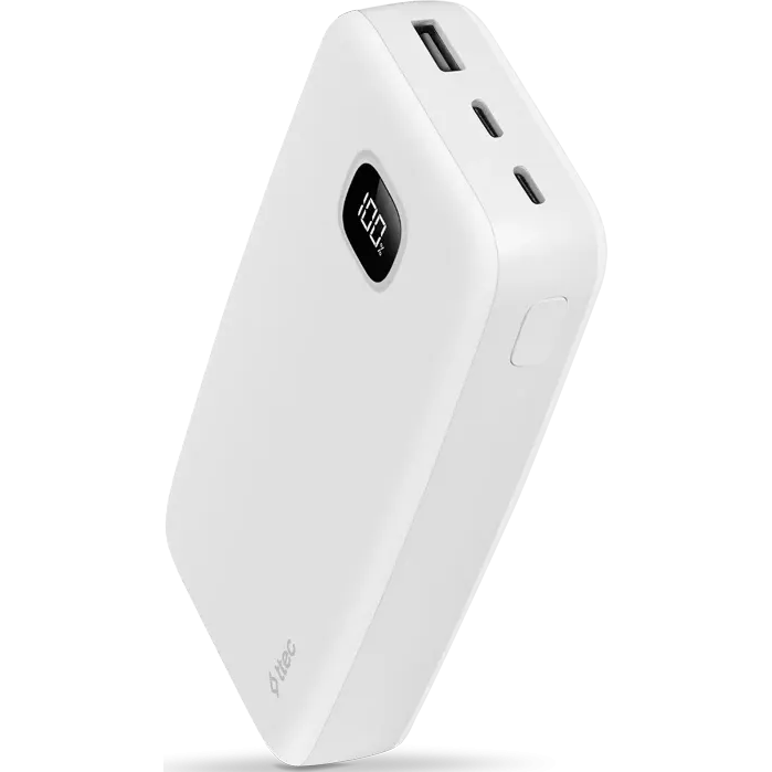 Внешний аккумулятор ttec ChargeUp Pro LCD 20.000 White - 2BB213B - фото 2