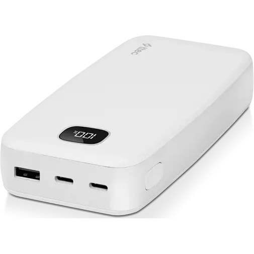 Внешний аккумулятор ttec ChargeUp Pro LCD 20.000 White - 2BB213B - фото 5