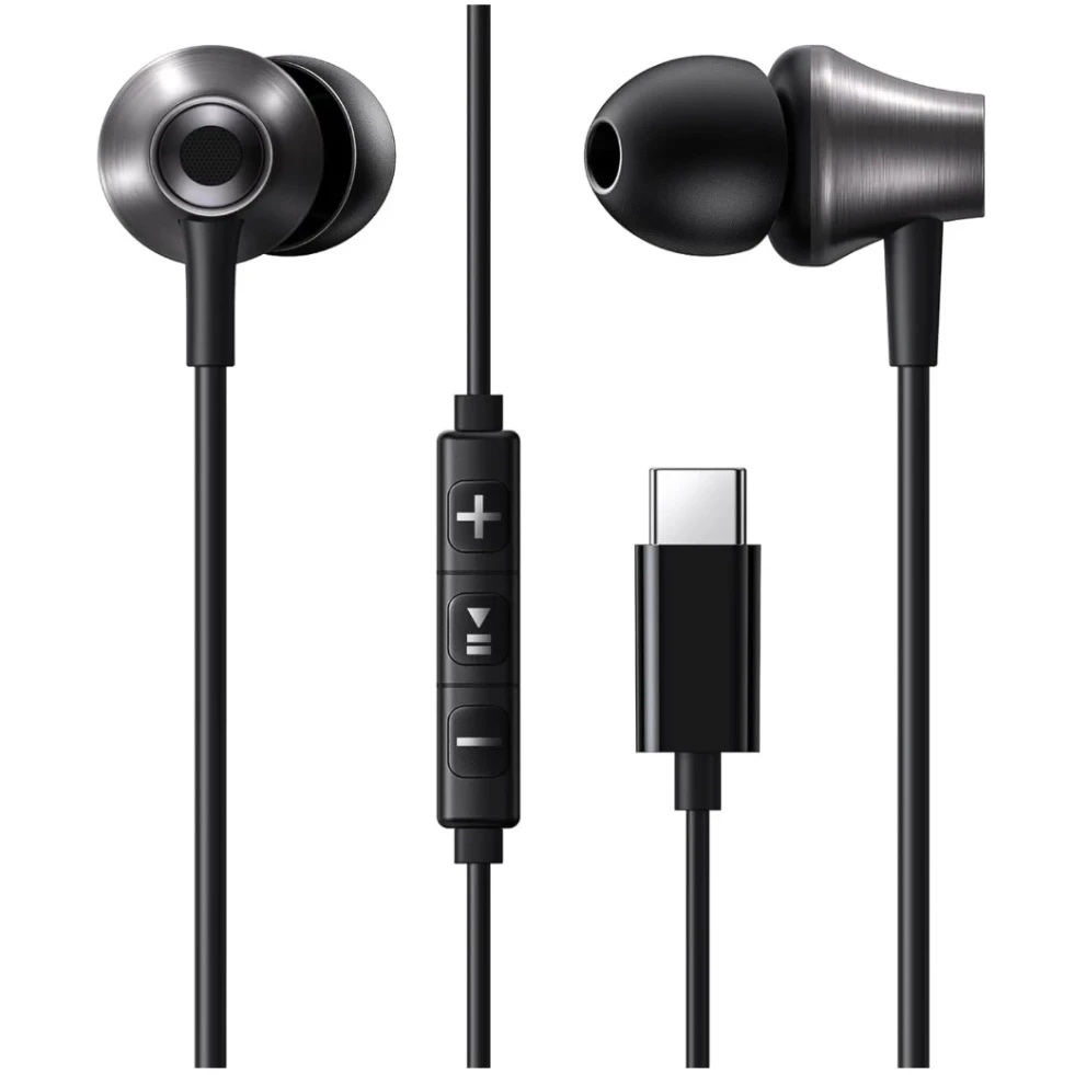 Гарнитура UGREEN In-Ear Earphones Type-C Black (EP105) - 35754
