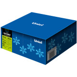 Гирлянда Uniel ULD-E1503-036/DTA BLUE IP20 SNOWFLAKES-1 (UL-00001406)