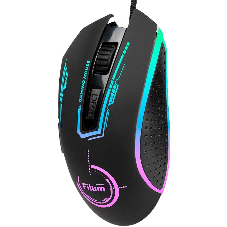 Мышь Filum FL-GM10-BK - фото 2