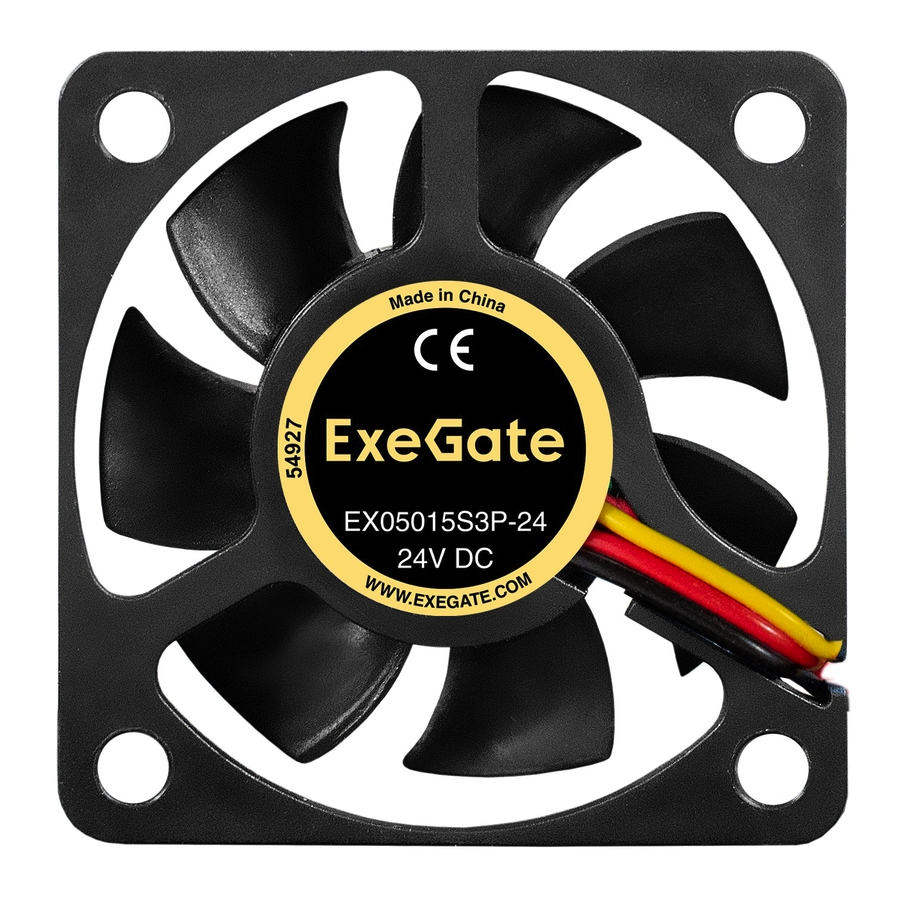 Вентилятор для серверного корпуса ExeGate EX05015S3P-24 - EX297071RUS - фото 3