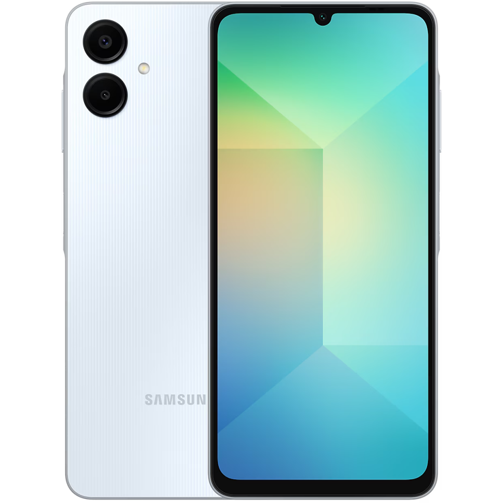Смартфон Samsung Galaxy A06 4/128Gb Light Blue (SM-A065FLBGMEA	)
