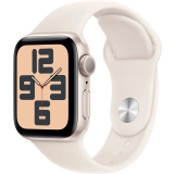 Умные часы Apple Watch SE 2 40mm Starlight Aluminum Case with Starlight Sport Band M/L (MXEG3) (MXEG3LL/A)