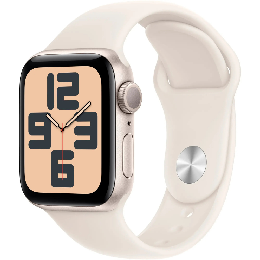 Умные часы Apple Watch SE 2 40mm Starlight Aluminum Case with Starlight Sport Band M/L (MXEG3) - MXEG3LL/A