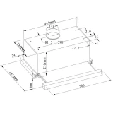 Вытяжка Evelux Tel 50 B