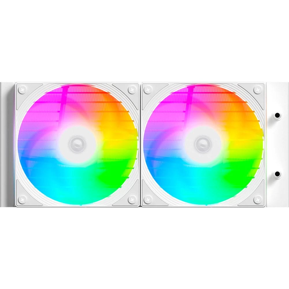 Система жидкостного охлаждения ID-COOLING FX240 Infinity ARGB WHITE - FX240 INF WHITE - фото 2