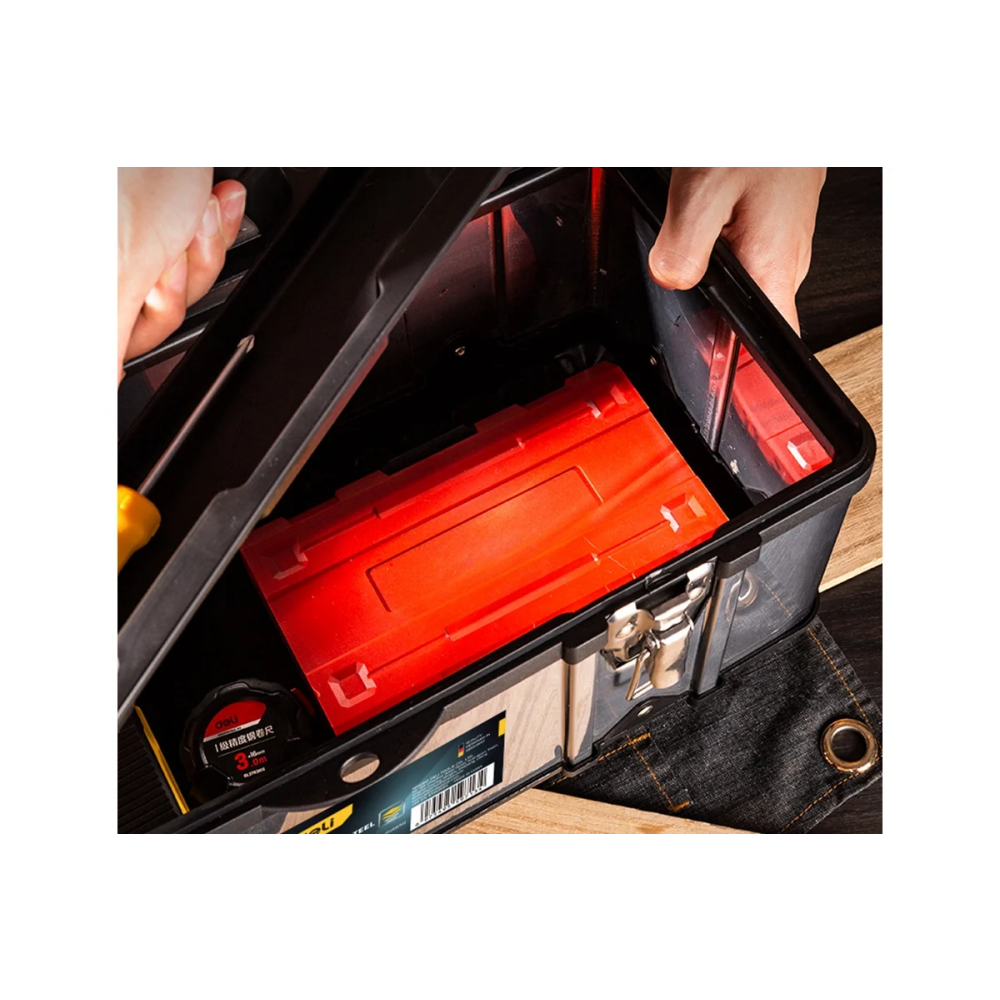 Ящик для инструментов Deli DL432717 - фото 3