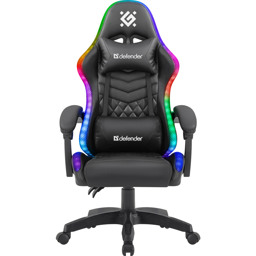 Игровое кресло Defender Core Black - 64047 - фото 3