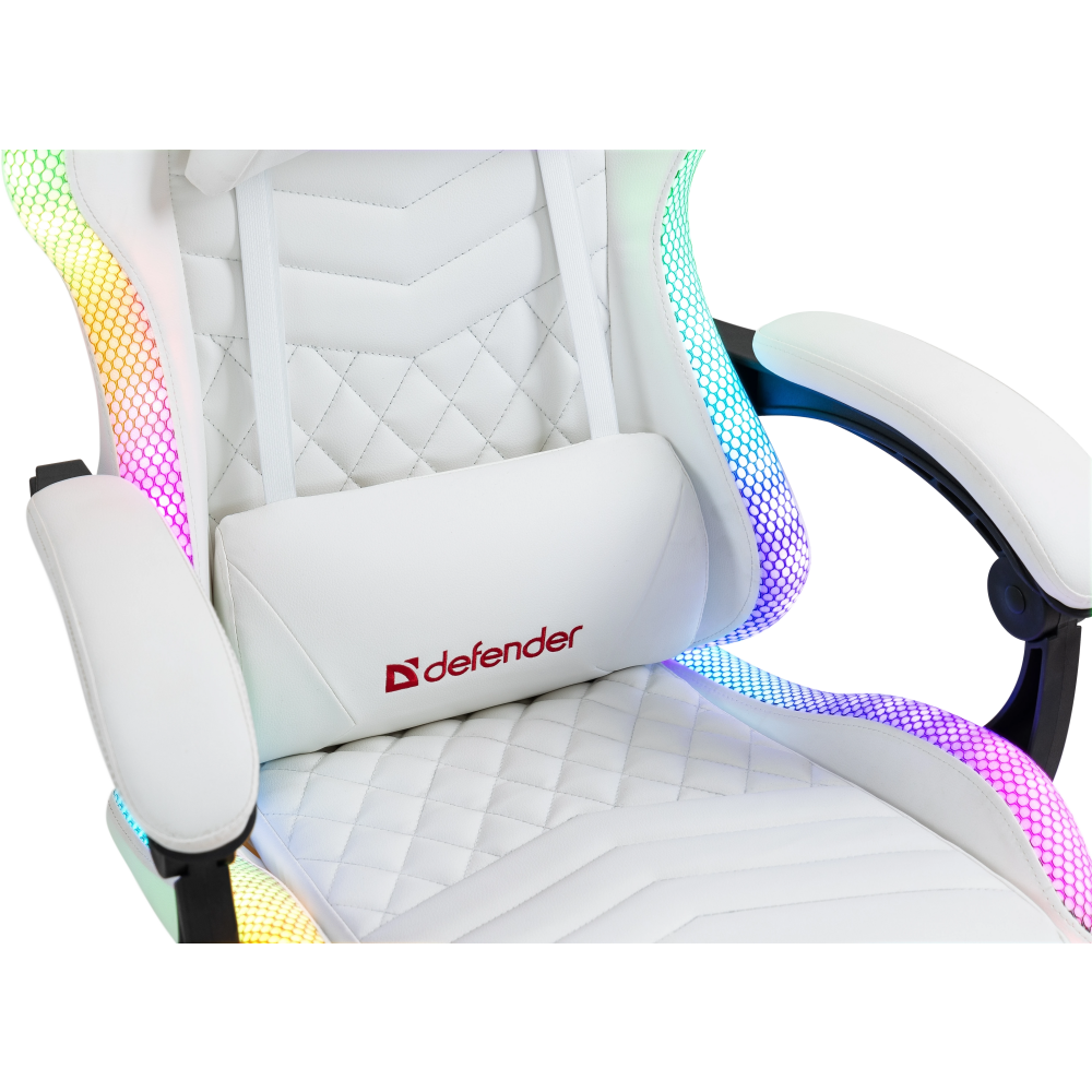 Игровое кресло Defender Core White - 64048 - фото 11