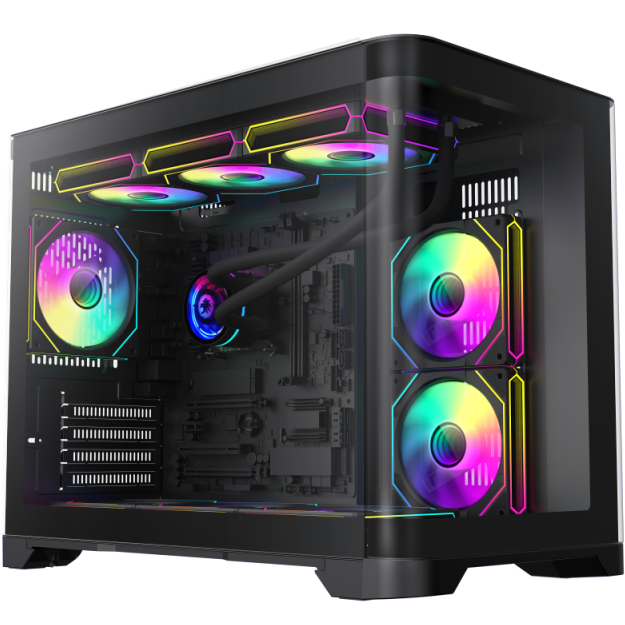 Корпус GameMax HYPE-M Black - фото 7