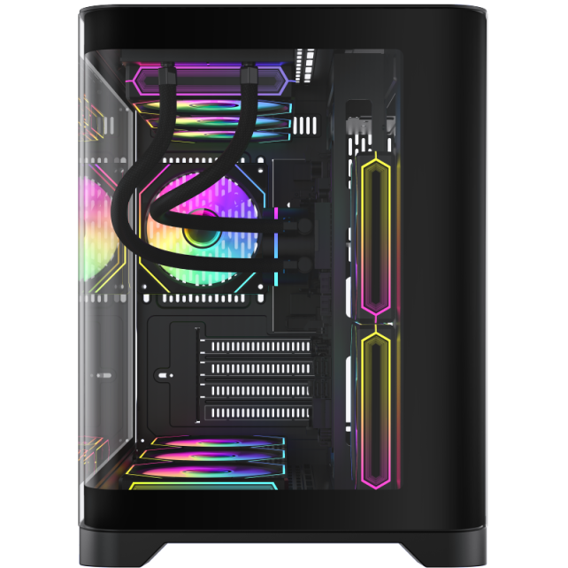 Корпус GameMax HYPE-M Black - фото 11