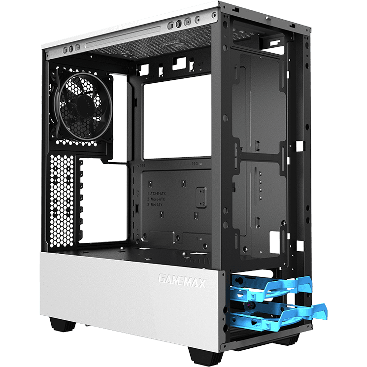 Корпус GameMax T801 Paladin White - Paladin White T801 - фото 7