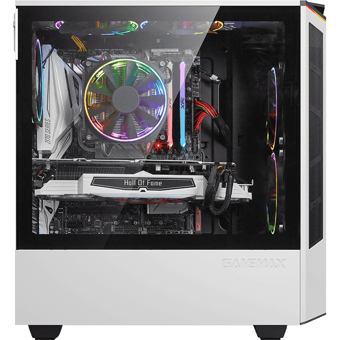 Корпус GameMax T801 Paladin White - Paladin White T801 - фото 9