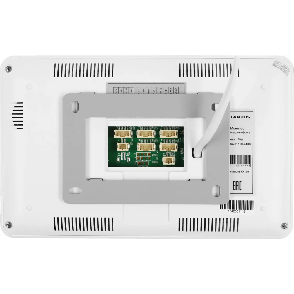 Комплект видеодомофонии Tantos Mia Kit White - 00-00174594 - фото 5