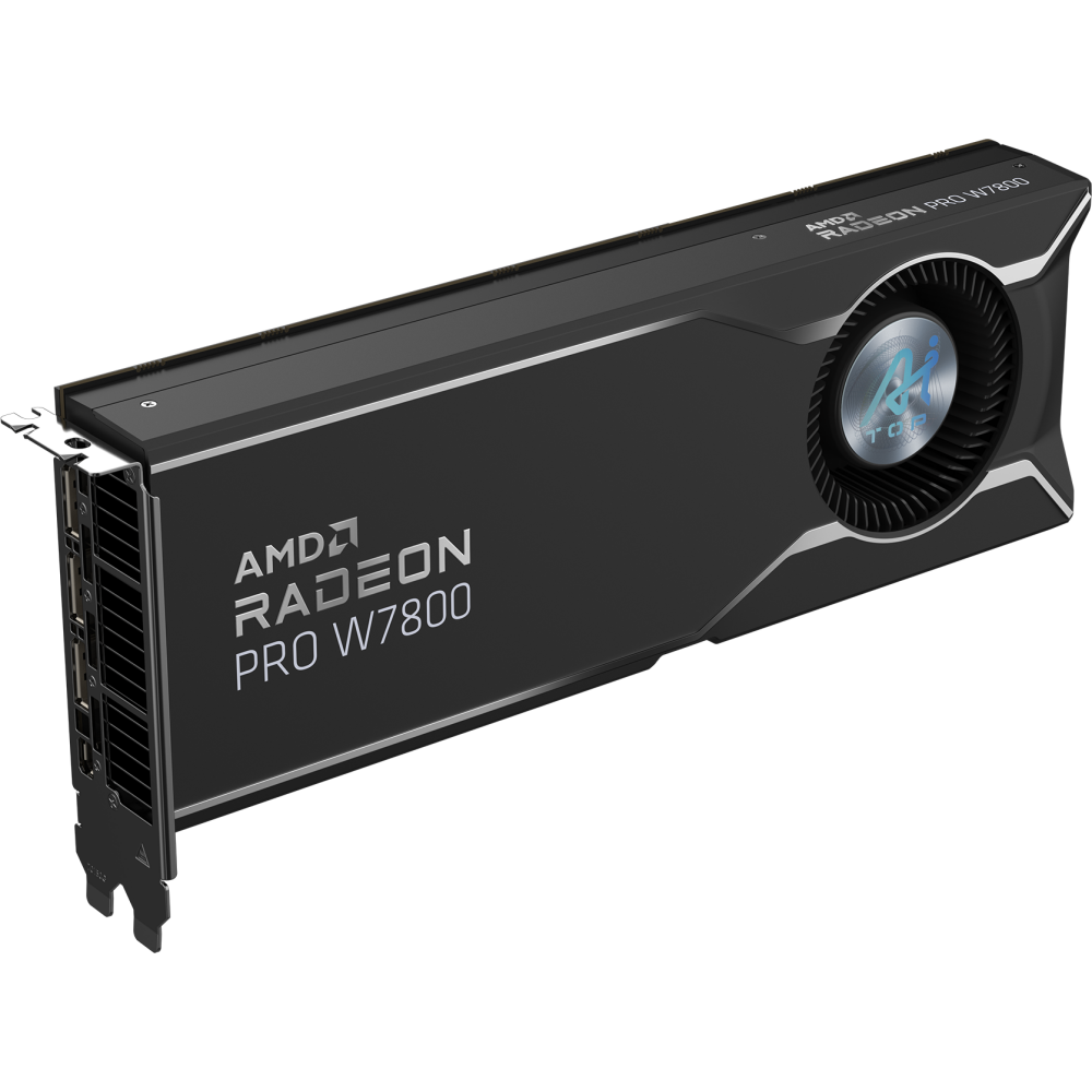 Видеокарта AMD Radeon Pro W7800 Gigabyte 32Gb (W7800 AI TOP 32G) - фото 4