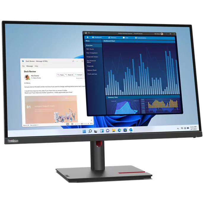 Монитор Lenovo 27" T27p-30 (63A9GAR1CB) - фото 2