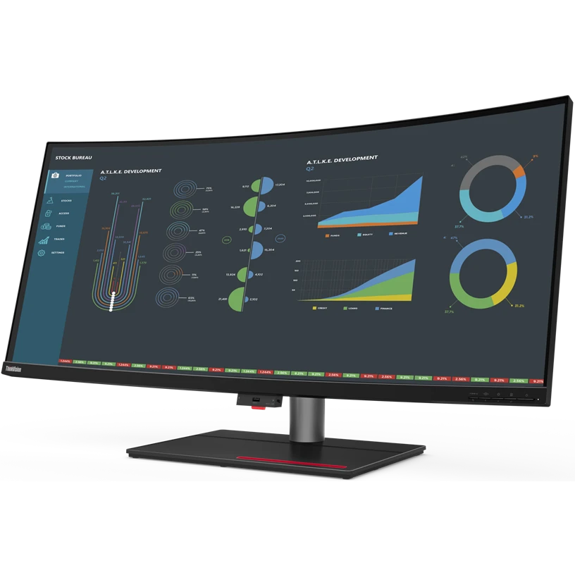 Монитор Lenovo 40" P40w-20 (62C1GAR6CB) - фото 3