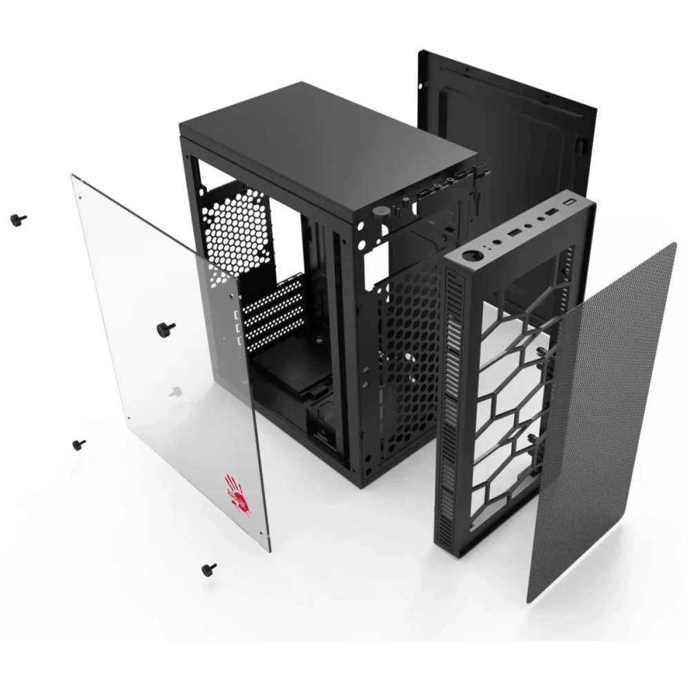 Корпус Bloody BD-CC101 Black - BD-CC101-BK - фото 2