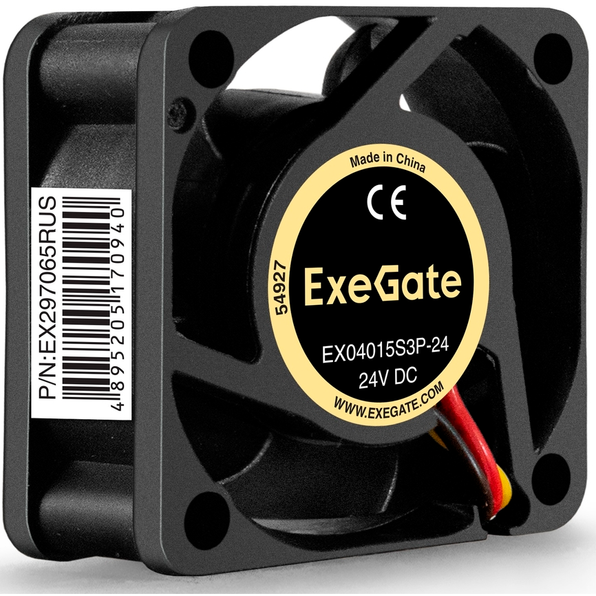 Вентилятор для серверного корпуса ExeGate EX04015S3P-24 - EX297065RUS - фото 3