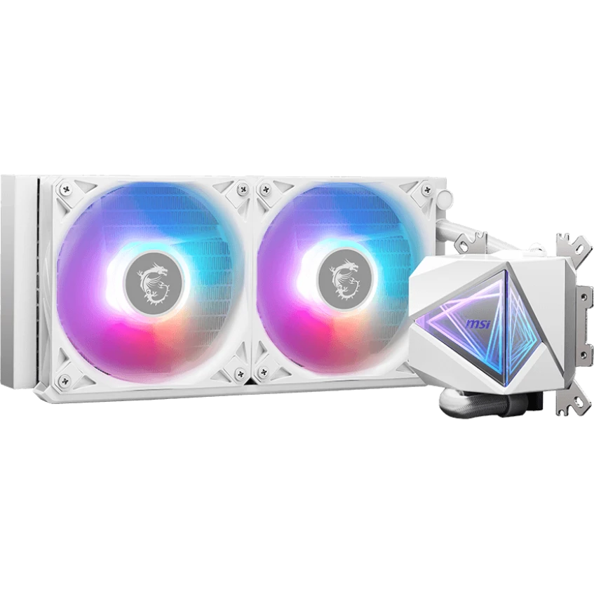 Система жидкостного охлаждения MSI MAG CoreLiquid I240 White - 306-7ZW7A21-C24