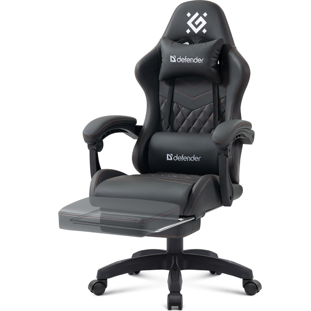 Игровое кресло Defender Bora Grey - 64024 - фото 4