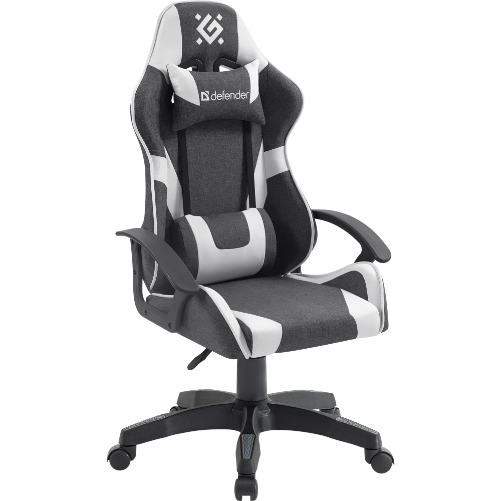 Игровое кресло Defender Ibis Grey/White - 64043