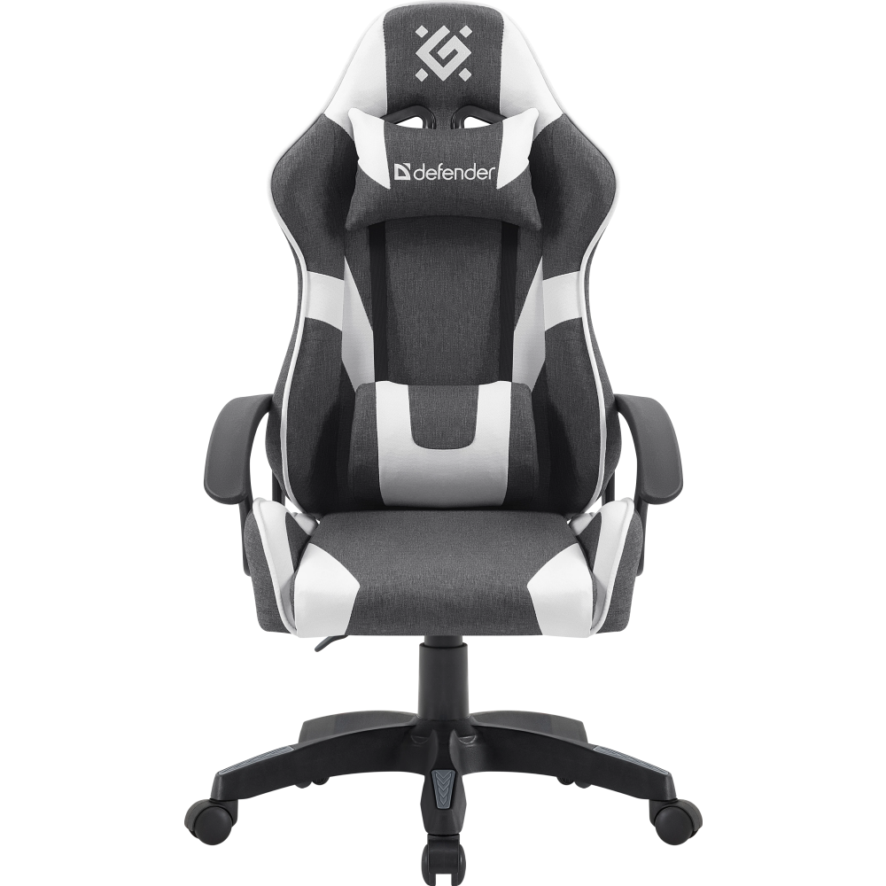 Игровое кресло Defender Ibis Grey/White - 64043 - фото 2