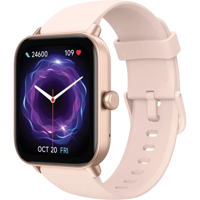 Умные часы ttec Tempus 46mm Rectangular Casing Rose Gold