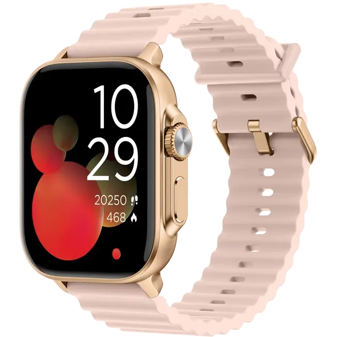 Умные часы ttec Tempus 51mm Rectangular Metal Casing Rose Gold