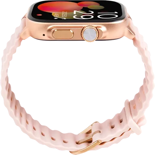 Умные часы ttec Tempus 51mm Rectangular Metal Casing Rose Gold - 2SW03RA - фото 5