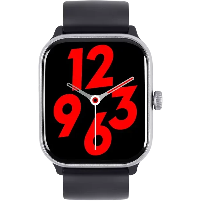 Умные часы ttec Tempus Pro 47mm Rectangular Casing Silver/Black - 2SW04 - фото 2