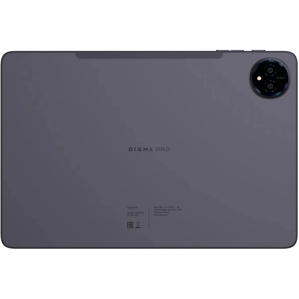 Планшет Digma Pro Spectrum T606 6/128Gb 4G Dark Grey - TA2D0P02 - фото 3