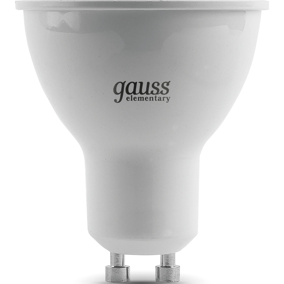 Светодиодная лампочка Gauss Elementary MR16 3000K (11 Вт, GU10) 10 шт. - 13611