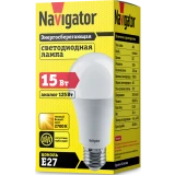 Светодиодная лампочка Navigator PRO NLL-A60-15-230-2.7K-E27 (15 Вт, E27) (61200)