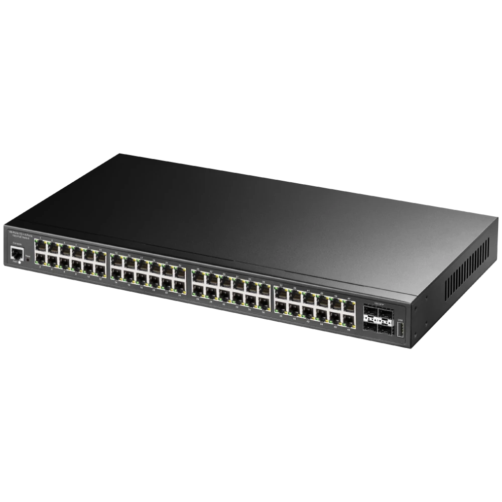 Коммутатор (свитч) Cudy GS2048PS4-720W - фото 2