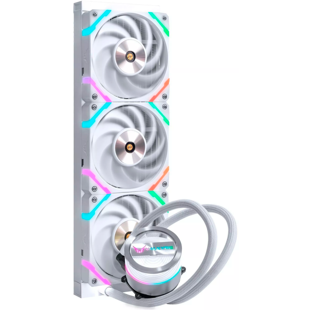 Система жидкостного охлаждения Valkyrie Dragonfang 360 White - HW GL360W - фото 2