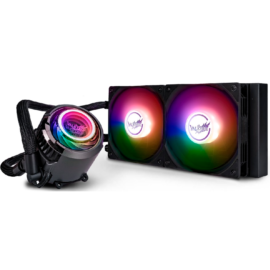 Система жидкостного охлаждения Valkyrie Jarn 240 ARGB Black