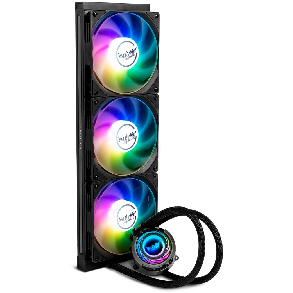 Система жидкостного охлаждения Valkyrie Jarn 420 ARGB Black - C420-RGB - фото 2
