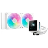 Система жидкостного охлаждения DeepCool MYSTIQUE 240 ARGB White (R-LX240-WHDSNMCP-G-1)
