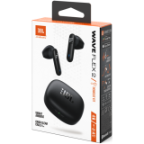 Гарнитура JBL Wave Flex 2 Black (JBLWFLEX2BLK)
