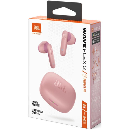 Гарнитура JBL Wave Flex 2 Pink - JBLWFLEX2PIK - фото 11