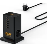 Сетевой фильтр Tessan TS-FS02DE00 Black
