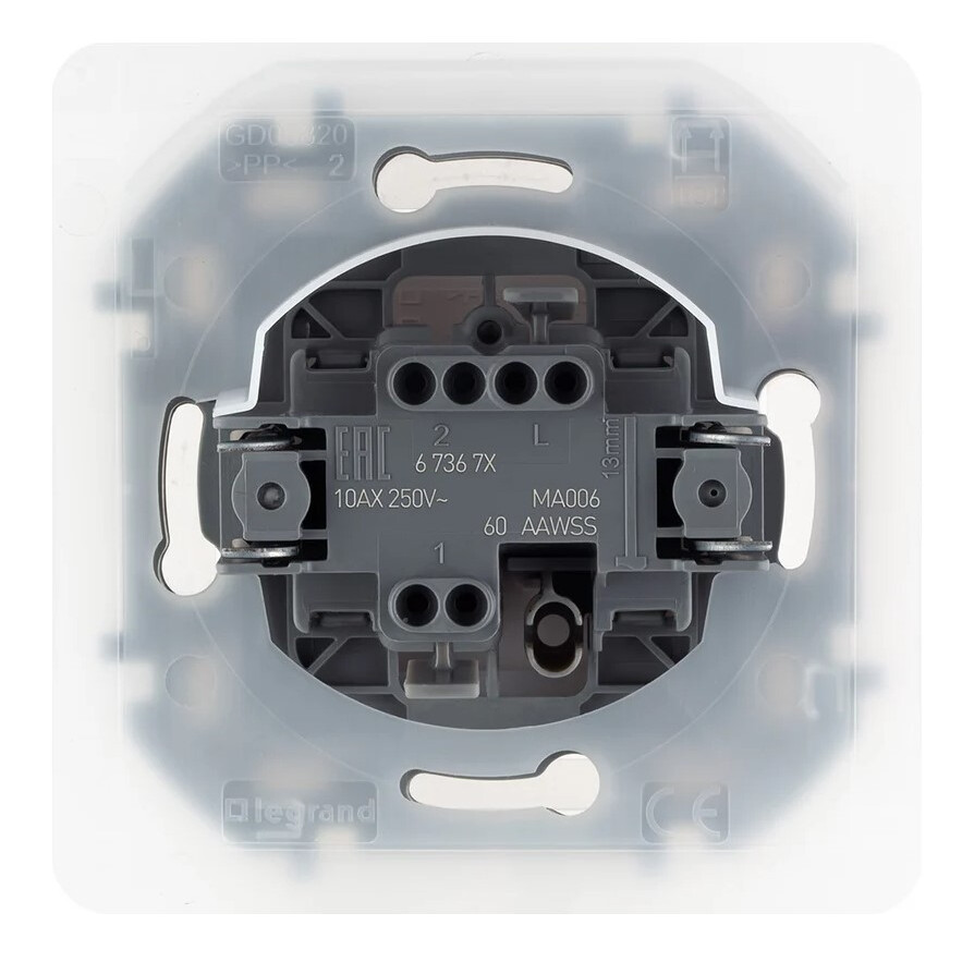 Переключатель Legrand Inspiria 673670 - фото 3